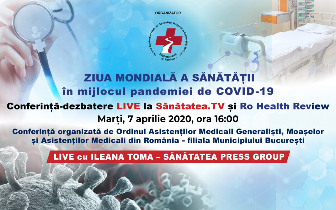 Ziua Mondială a Sănătății în mijlocul pandemiei de COVID-19