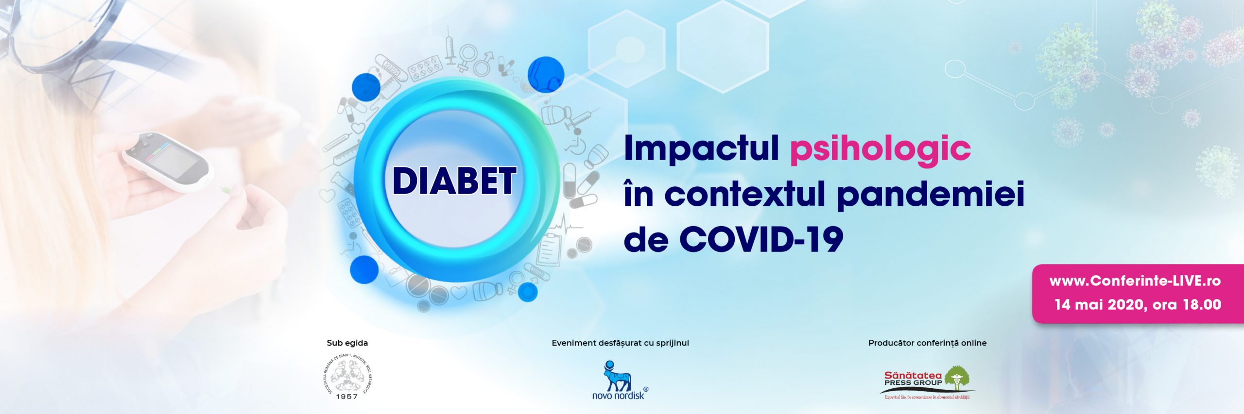 DIABETUL ȘI PERSOANA CU DIABET în contextul pandemiei de COVID-19