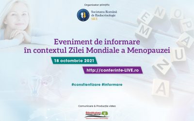 18.10.2021 | Eveniment de informare în contextul Zilei Mondiale a Menopauzei